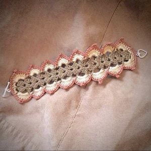 *HANDMADE TO ORDER* crochet lace bracelet